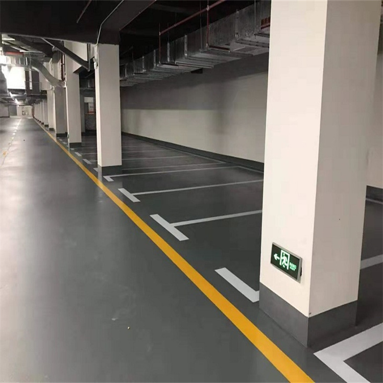 商业综合体地下车库环氧地坪